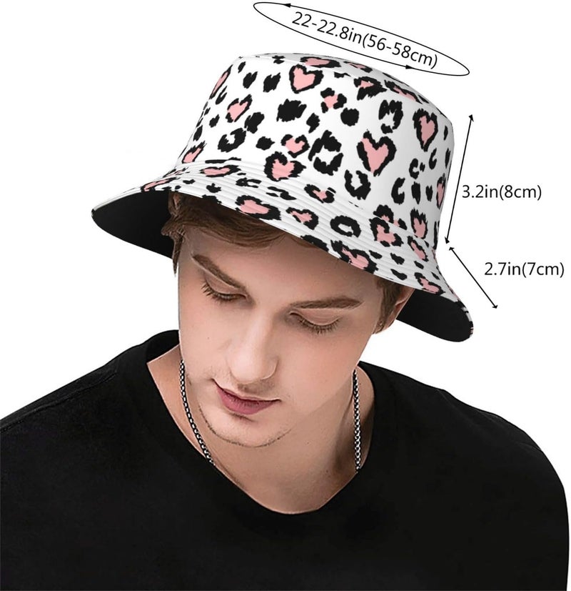 JIEKENMO Bucket Hats Fashion Sun Cap Packable Outdoor Fisherman Hat for Women and Men - Image 2